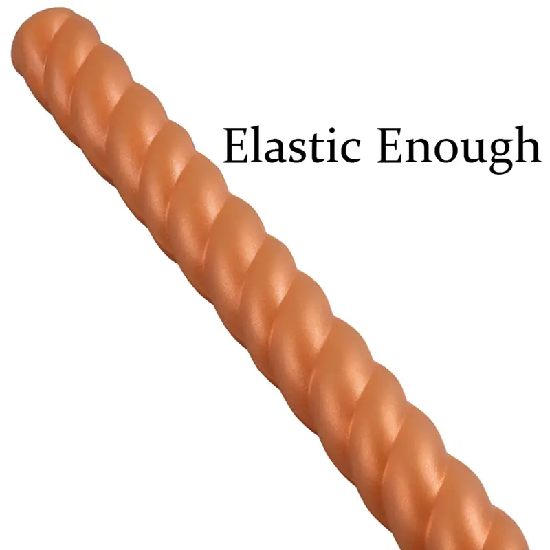 🐴 Extra langer 31-Zoll-Hengst-Penis-Dildo - Weicher Silikon-Pferdedildo mit Gewinde in Schwarz, Gold & Pink