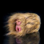 🐒 Furry Monkey Pocket Pussy - Masturbateur animal fantastique avec fourrure et double trous