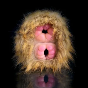 🐒 Furry Monkey Pocket Pussy – Fantasy Animal Masturbator with Fur and Dual Holes