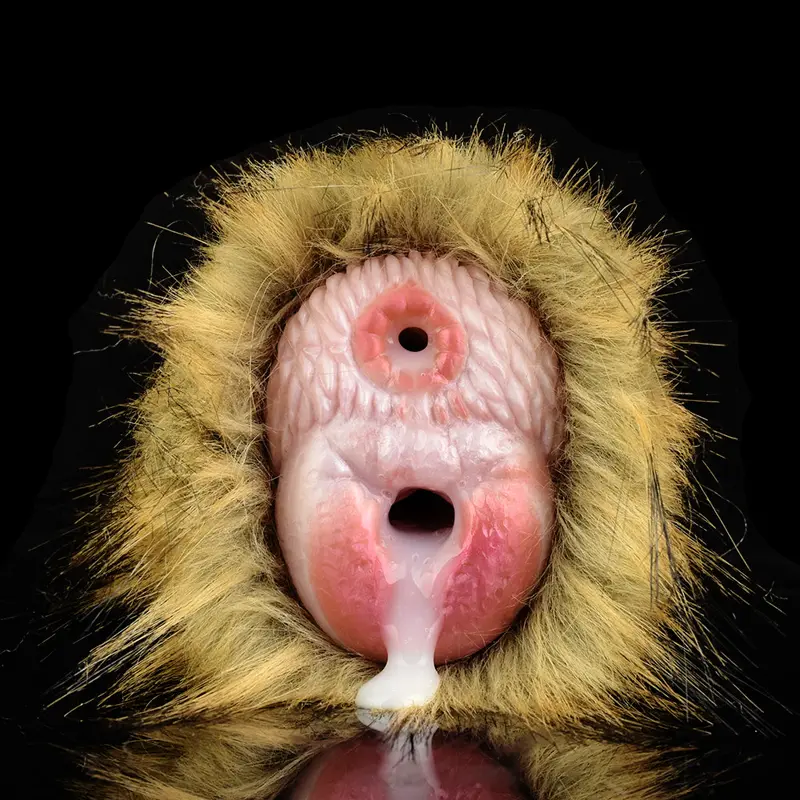 🦧 Gorilla Vagina Masturbator Cup - Furry Animal Pussy Sex Toy for Primal Penetration Fantasy