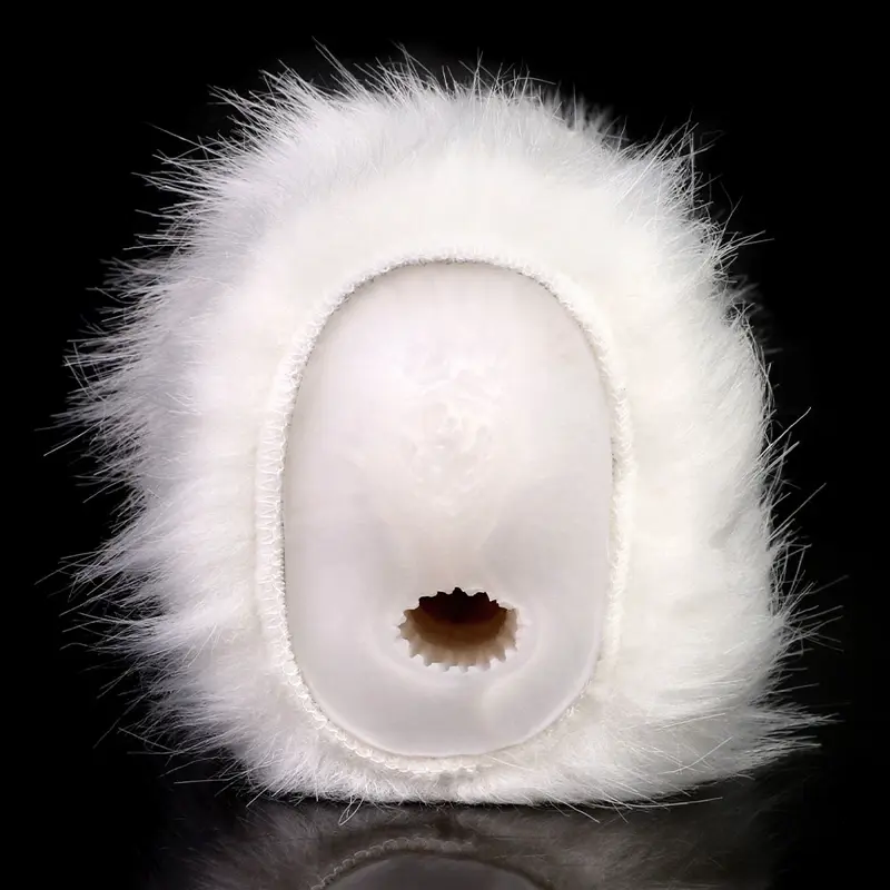 🐹 Guinea Pig Pussy Pocket – Fantasy Animal Masturbator with Fur and Dual Holes