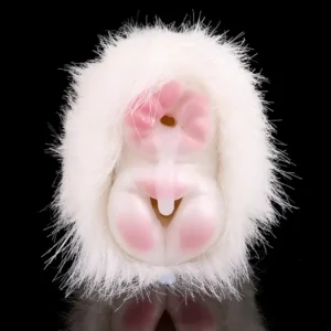 🐹 Guinea Pig Pussy Pocket – Fantasy Animal Masturbator with Fur and Dual Holes