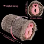 🦁 Lion Fleshlight : Découvrez la majesté brute de la nature avec notre masturbateur vagin de lion à fourrure ultra-réaliste.