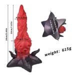 👽 Octopus Alien Tentacles Dildo : Libérez vos fantasmes sur les fonds marins