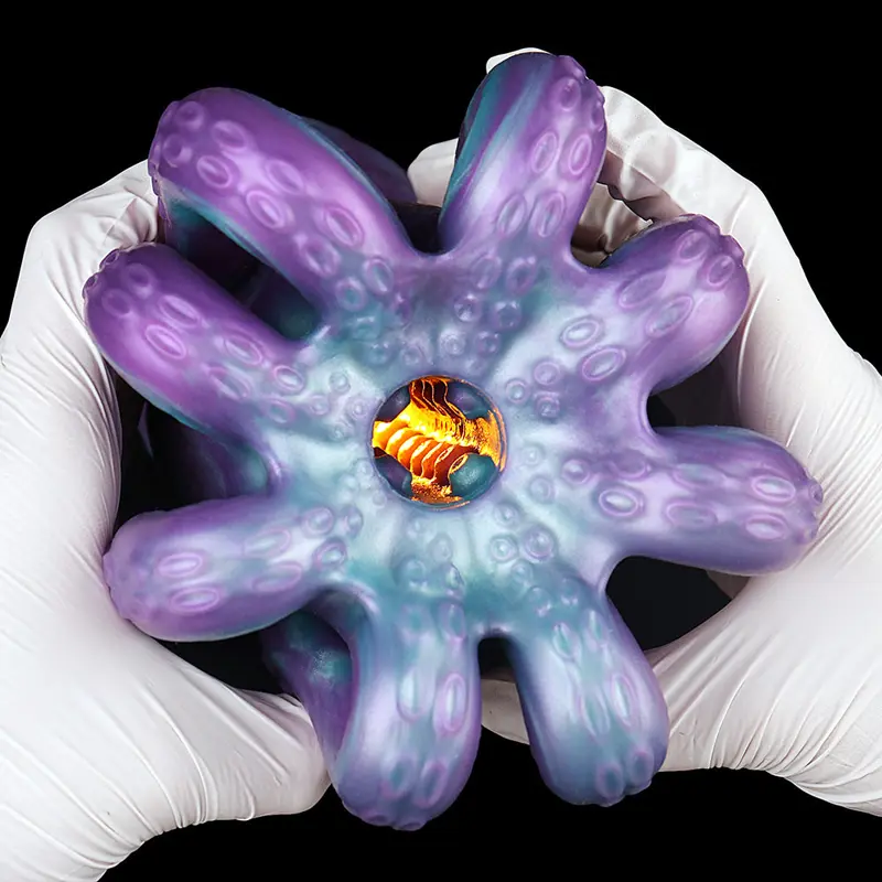 🐙 Abyssal Temptation - Octopus Pussy Fleshlight with Penis Pump & Realistic Tentacle Stimulation