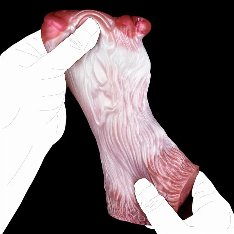🐶 Canine Silicone Fantasy Pocket Pussy: Unleash Your Conquering Urge with a Dog Mouth-Inspired Fleshlight