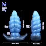 👽 FurryDildo Silicone Tentacle Butt Plug Dildo - Anchor Your Pleasure with Deep Sea Alien Aesthetic