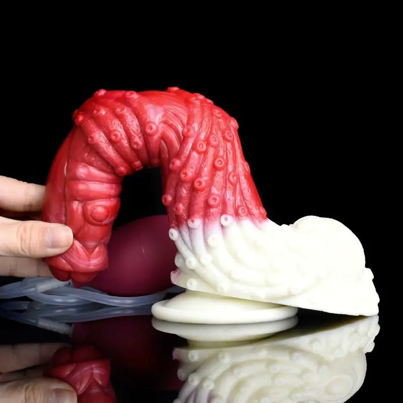 🐉 Squirting Dragon Sex Toy - Realistic Dragon Masturbator with Octopus-like Suction Cups Design