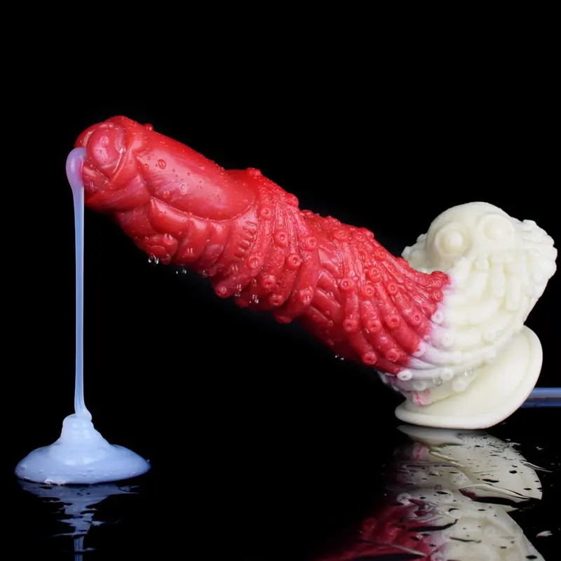 🐉 Squirting Dragon Sex Toy - Realistic Dragon Masturbator with Octopus-like Suction Cups Design