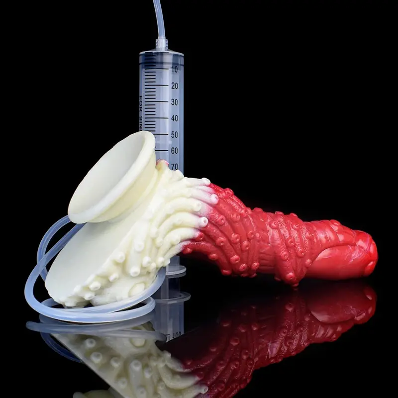 🐉 Squirting Dragon Sex Toy - Realistic Dragon Masturbator with Octopus-like Suction Cups Design