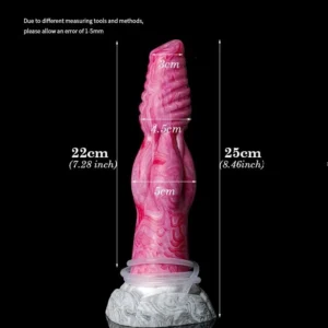 Spritzender Wolfsknoten Dildo