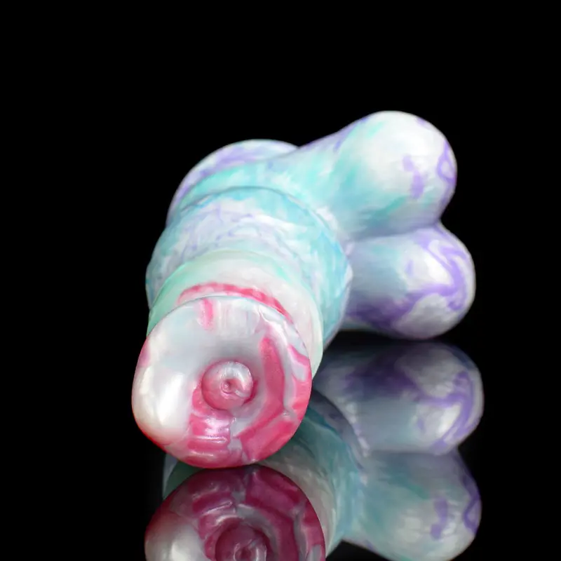 🐺 Strapon Wolf Dildo - Fantasy Giant Wolf Knot Dildo mit Dual-Knot Design