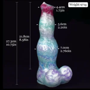 🐺 Strapon Wolf Dildo - Fantasy Giant Wolf Knot Dildo mit Dual-Knot Design