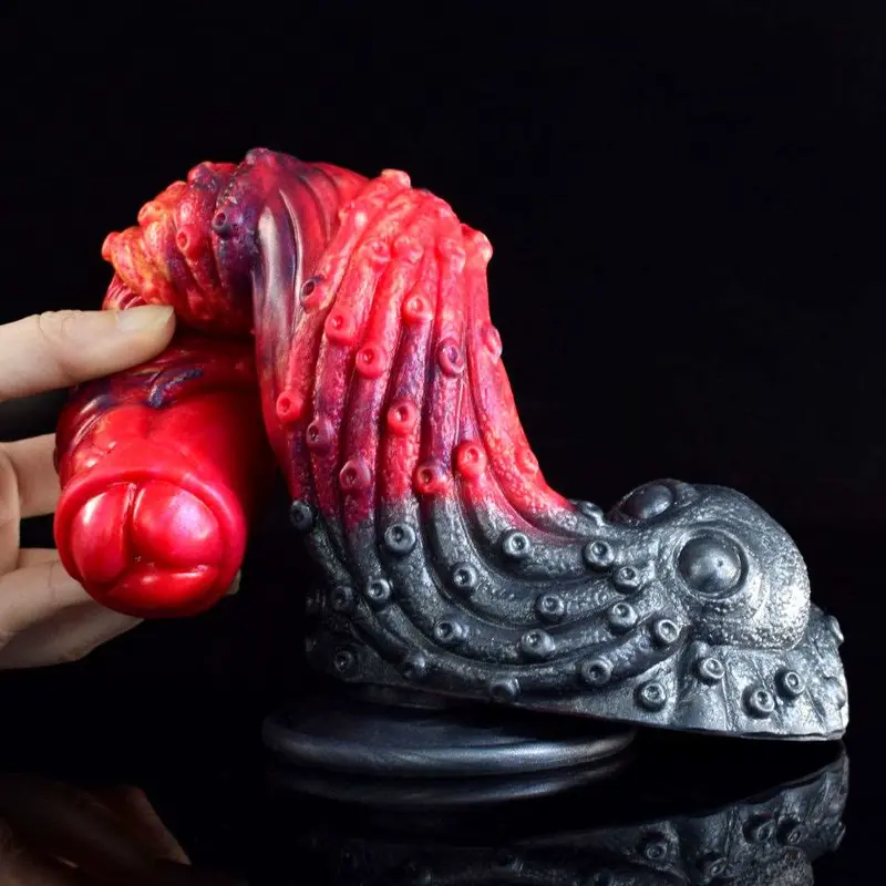 Drachen-Dildo mit Oktopus-Tentakeln - Fantasie-Rollenspiel Anal Sex Toy