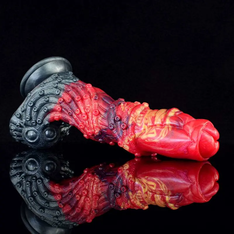 Drachen-Dildo mit Oktopus-Tentakeln - Fantasie-Rollenspiel Anal Sex Toy