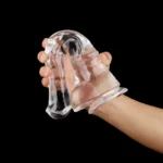 🐴 Transparent Horse Dildo - Realistic Water-Clear Silicone Equine Sex Toy