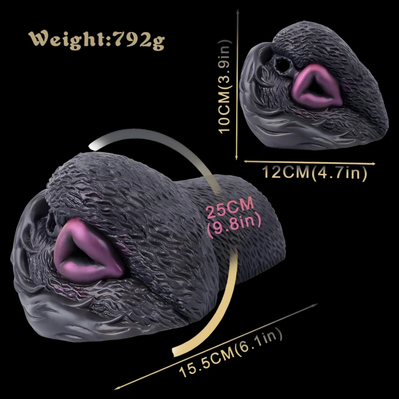 🐶 Vibrating Dog Pussies - Intense Male Masturbator Inspired by Majestic Mastiffs