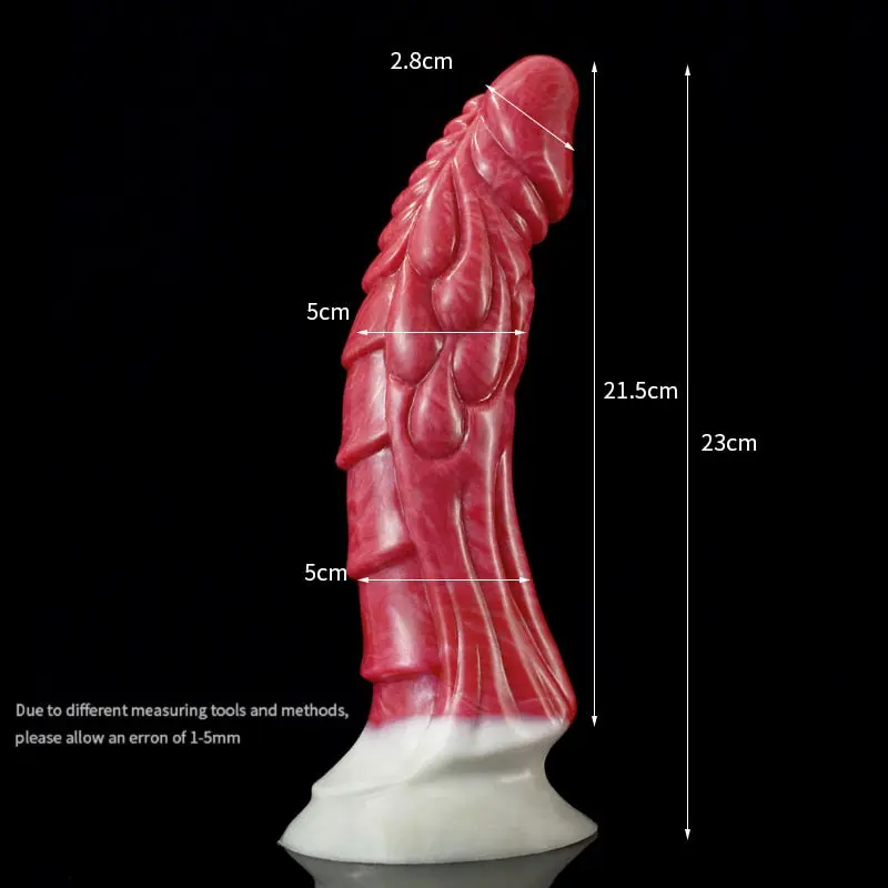 Vibrierender Drachen-Dildo mit Fernbedienung - Premium-Silikon-Fantasy-Sextoy
