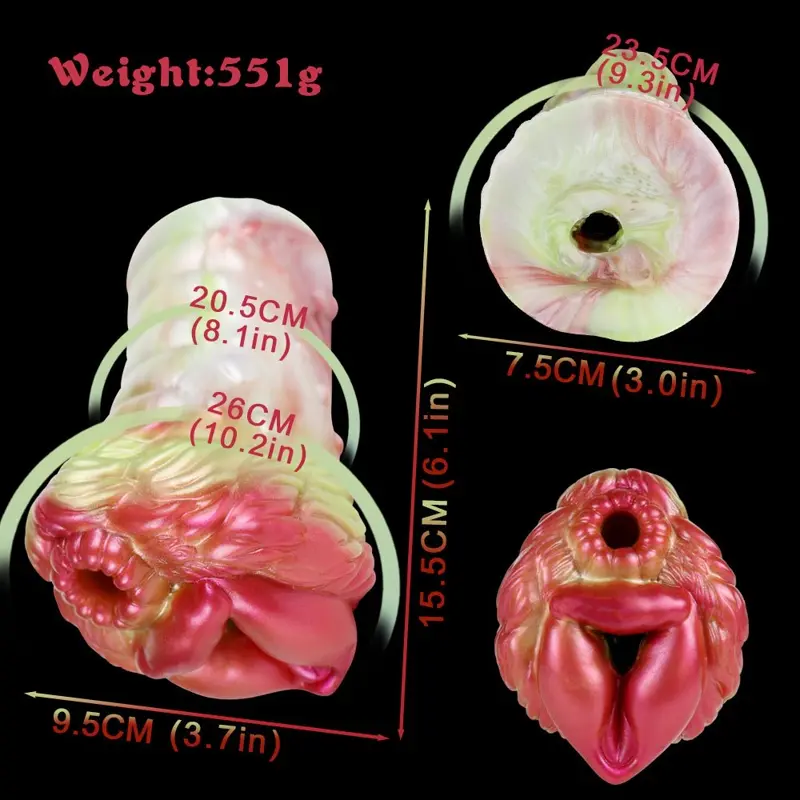 🐶 Vicious Dog Vulva Fleshlight: The Ultimate Two-Hole Fantasy Monster Stroker for Male Masturbation