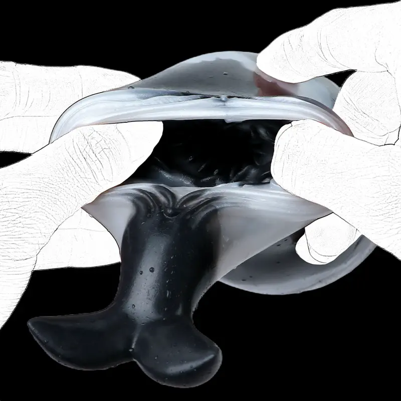 🐳 Leviathan's Embrace - Whale Pussy Fleshlight with Baleen Texture & Cetacean Suction