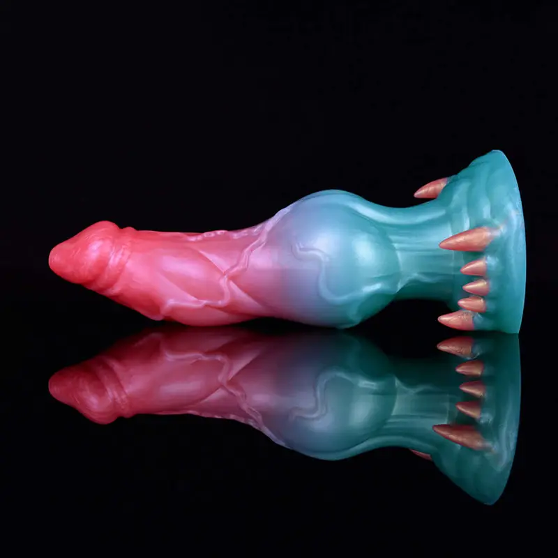 🐺 Wild Wolf Knot Anal Dildo - Bête féroce à crocs pour le plaisir ultime