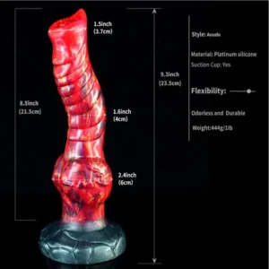 Wolfsknoten-Dildo