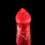 🐺 Hellfire Red Wolf Knot Dildo - Realistisches Anal Sex Toy für ultimatives Vergnügen
