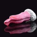 🐺 Wolf Tongue Dildo - Faites l'expérience de la vie sauvage avec notre jouet sexuel au pénis de loup doux et puissant.