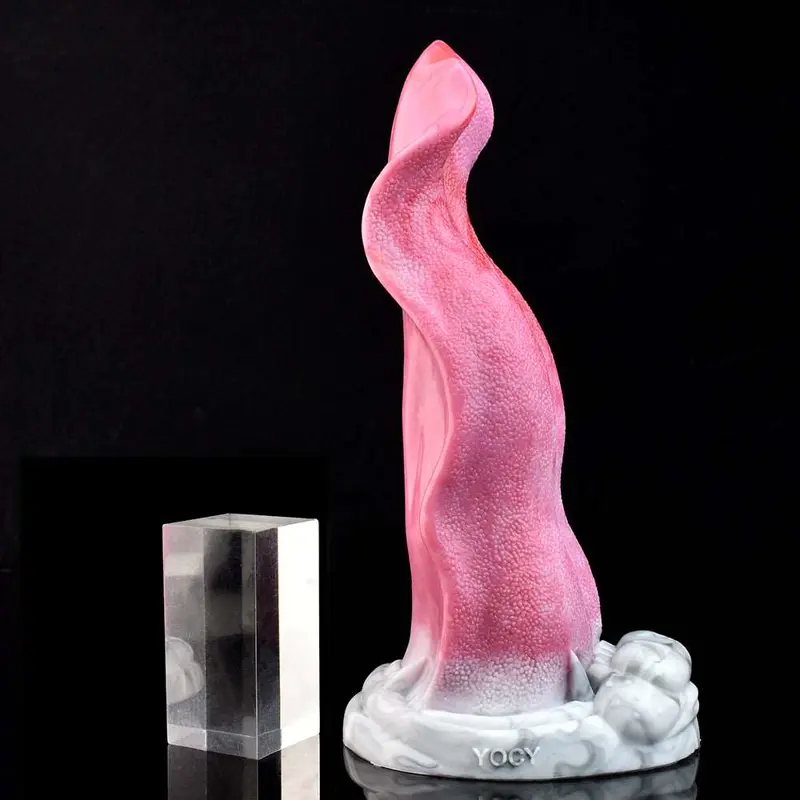 🐺 Wolf Tongue Dildo - Faites l'expérience de la vie sauvage avec notre jouet sexuel au pénis de loup doux et puissant.