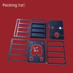 Steel Bondage Sex Cage - 70x60x63cm Lockable Dungeon for Pet Training