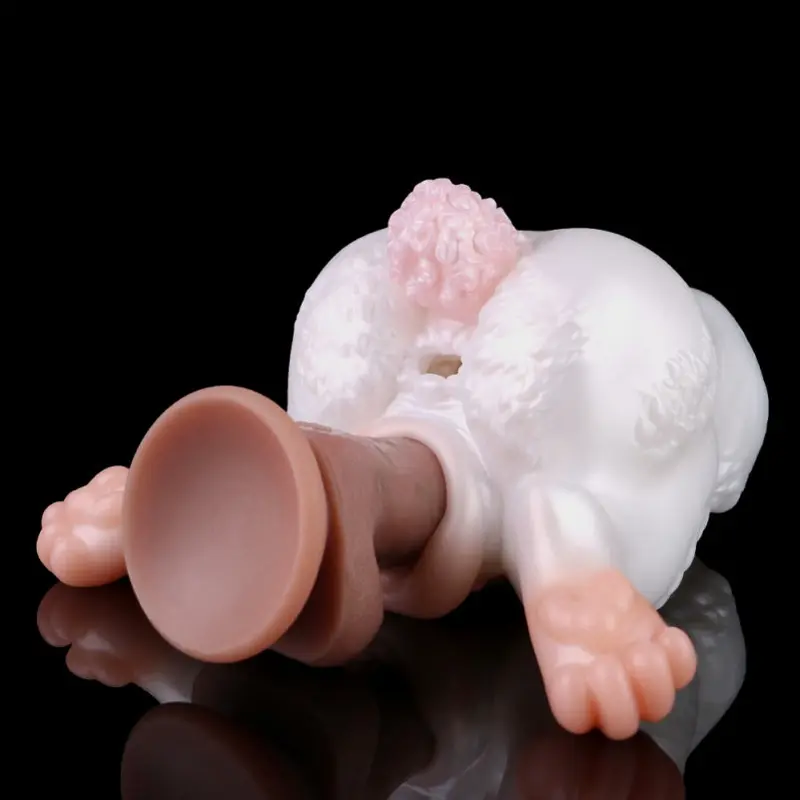 🐰 Bunny Fleshlight – Double-Channel Rabbit Pocket Pussy with Silky Fur & Lifelike Textures