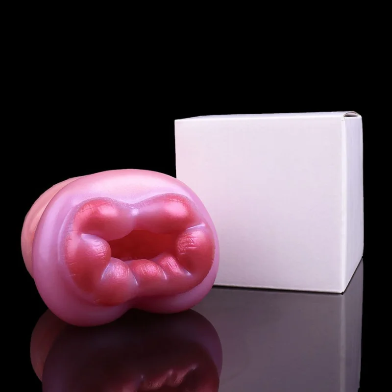 🐆 Fleshlight vibrant Clouded Leopard - Masturbateur télécommandé de 3,35 pouces avec lèvres roses bouffies