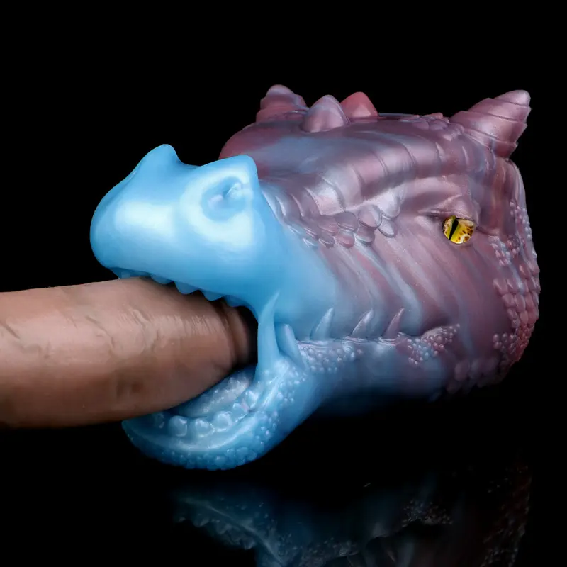 🐉 Dragon Fleshlight – 6.5in Fantasy Dragon Sex Toy with Textured Throat & Glowing Eyes