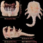 Alien Facehugger Fleshlight - 5.5in Extraterrestrial Suction Toy with Biomechanical Texture