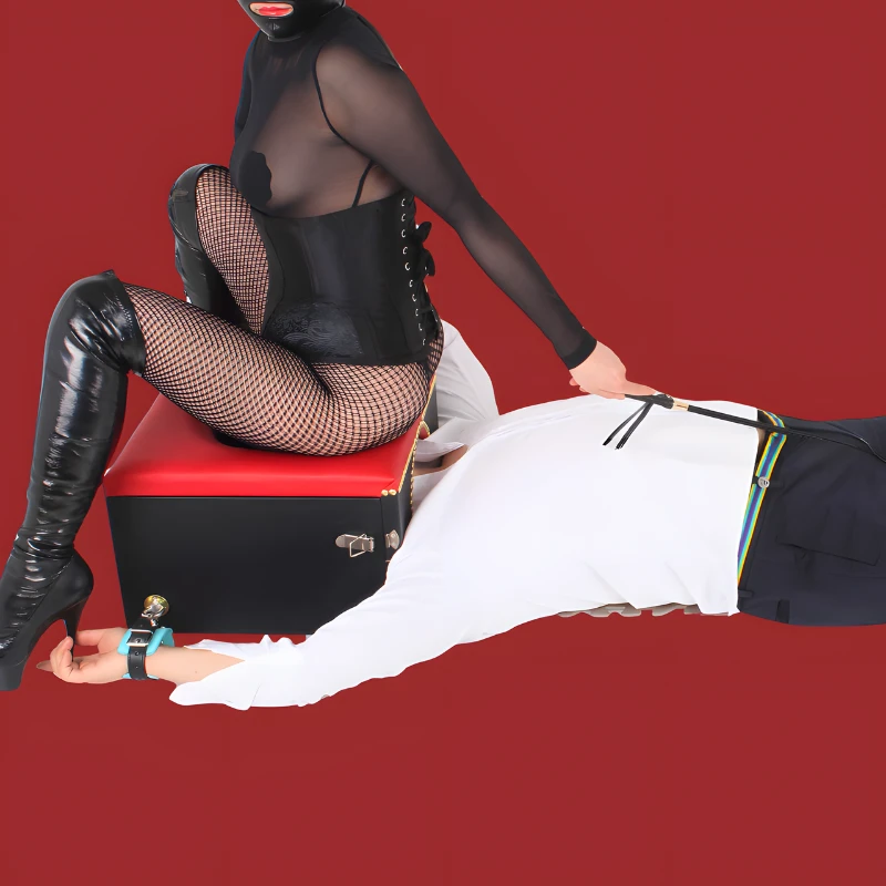 Femdom Queening Chair – Ultimate BDSM Throne for Face-Sitting & Dominance Play