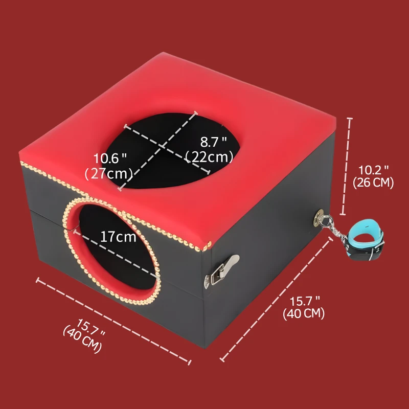 Femdom Queening Chair – Ultimate BDSM Throne for Face-Sitting & Dominance Play