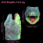 🐍 Lizard Mouth Fleshlight - Jouet sexuel oral reptilien de 7.09in avec gorge texturée et langue qui claque
