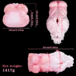 🧜♀️ Meerjungfrau Pocket Pussy - 9.84in Leuchtturm Meerjungfrau Pussy mit Biolumineszenz Schuppen