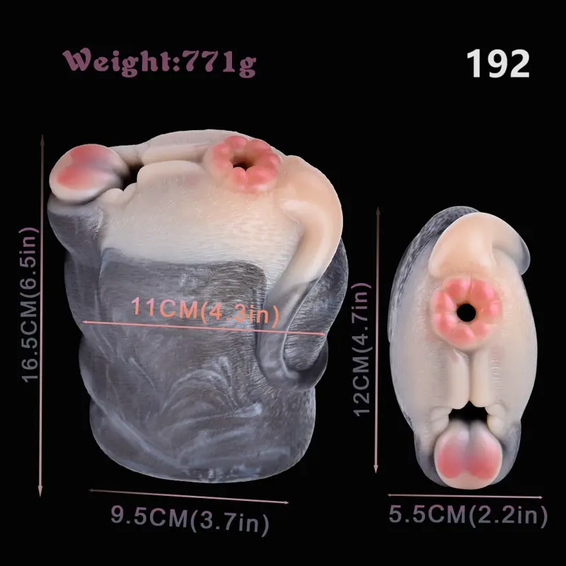 🐭 Mickey Mouse Fleshlight – 6.5in Mouse Pussy Pocket with Dual-Entry & Silicone Tail