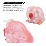 🐷 Peppa Pig Fleshlight - 5.5in Pink Fantasy Pig Pocket Pussy with Squeezable Teats