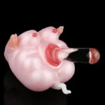 🐷 Peppa Pig Fleshlight - 5.5in Pink Fantasy Pig Pocket Pussy with Squeezable Teats