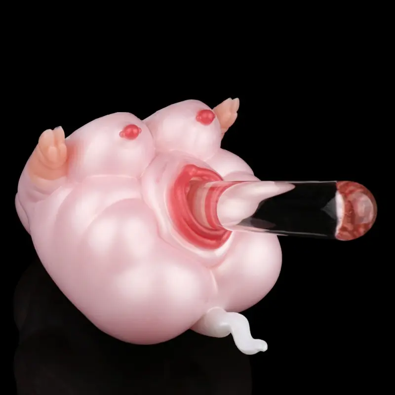 🐷 Peppa Pig Fleshlight - 5.5in Pink Fantasy Pig Pocket Pussy with Squeezable Teats