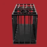 Sex Dungeon Hundekäfig - 47x24x31.5in BDSM-Gefängnis für menschliche Haustiere & Femdom Training