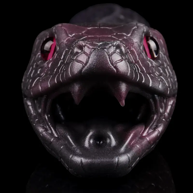 🐍 Serpent’s Embrace - 16.3in Hyper-Realistic Snake Fleshlight with Fang Texture & Scale Grip
