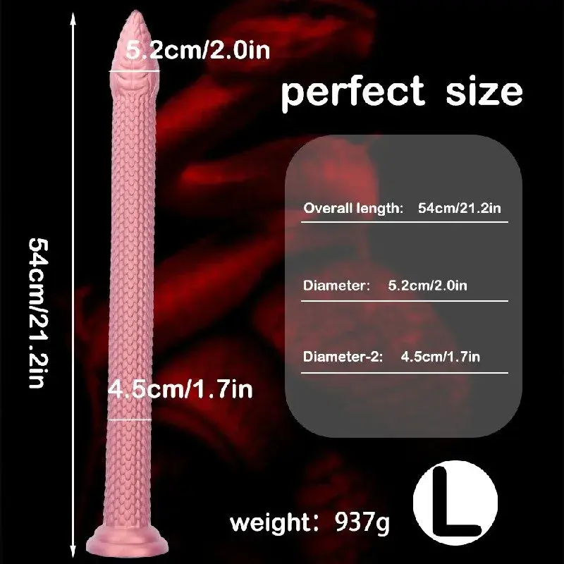 🐍 FurryDildo Colon Snake Dildo - L'étreinte profonde du serpent