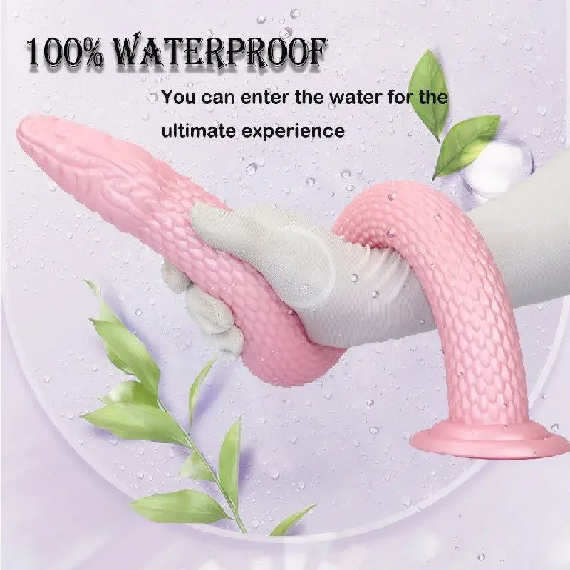 🐍 FurryDildo Colon Snake Dildo - L'étreinte profonde du serpent