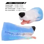 🐶 Dog Mouth Fleshlight - 3.93in Realistic Canine Oral Masturbator with Textured Throat