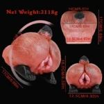🦊 FurryDildo Fox Buttocks Sex Toy - Immerse in Your Furry Fantasy