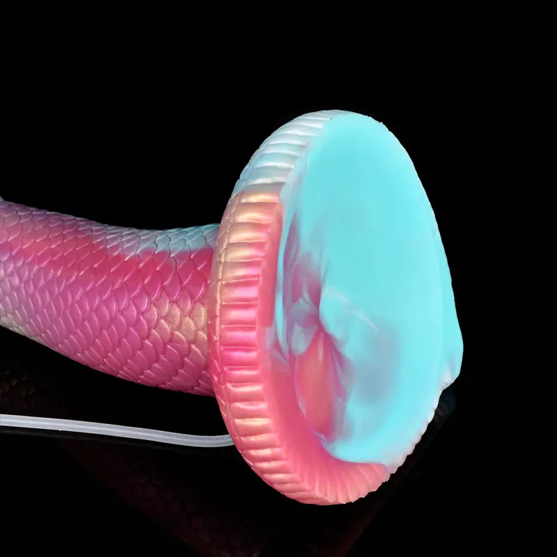 🐍 Riesiger Squirting Snake Dildo - 15.2in Realistische Schlange mit Ejakulation & Schuppen-texturiertem Schaft