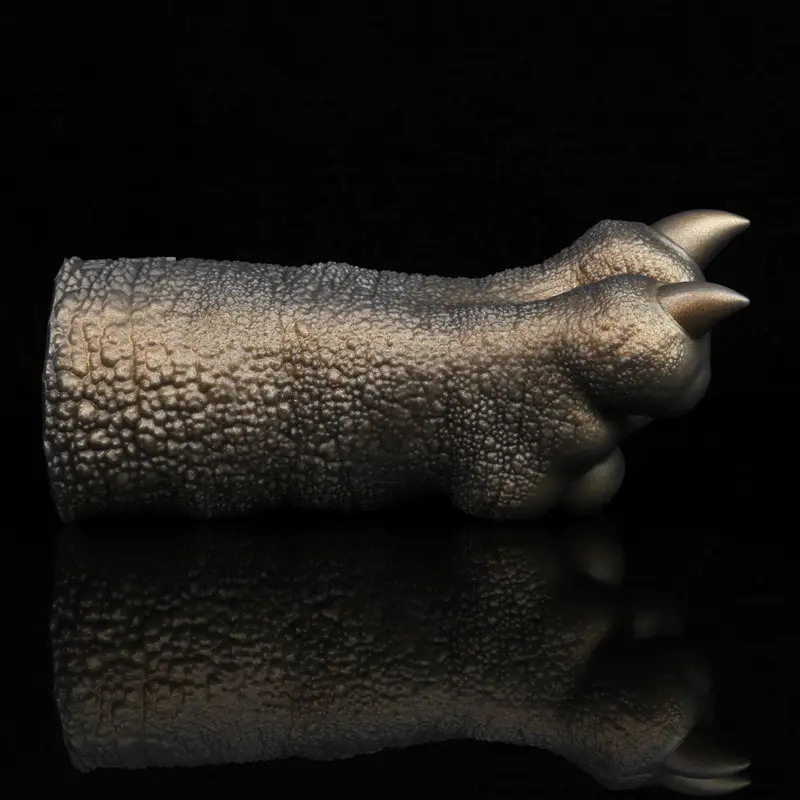 🐉 Bad Dragon Claw Masturbator - Mythical Platinum Silicone Stroker